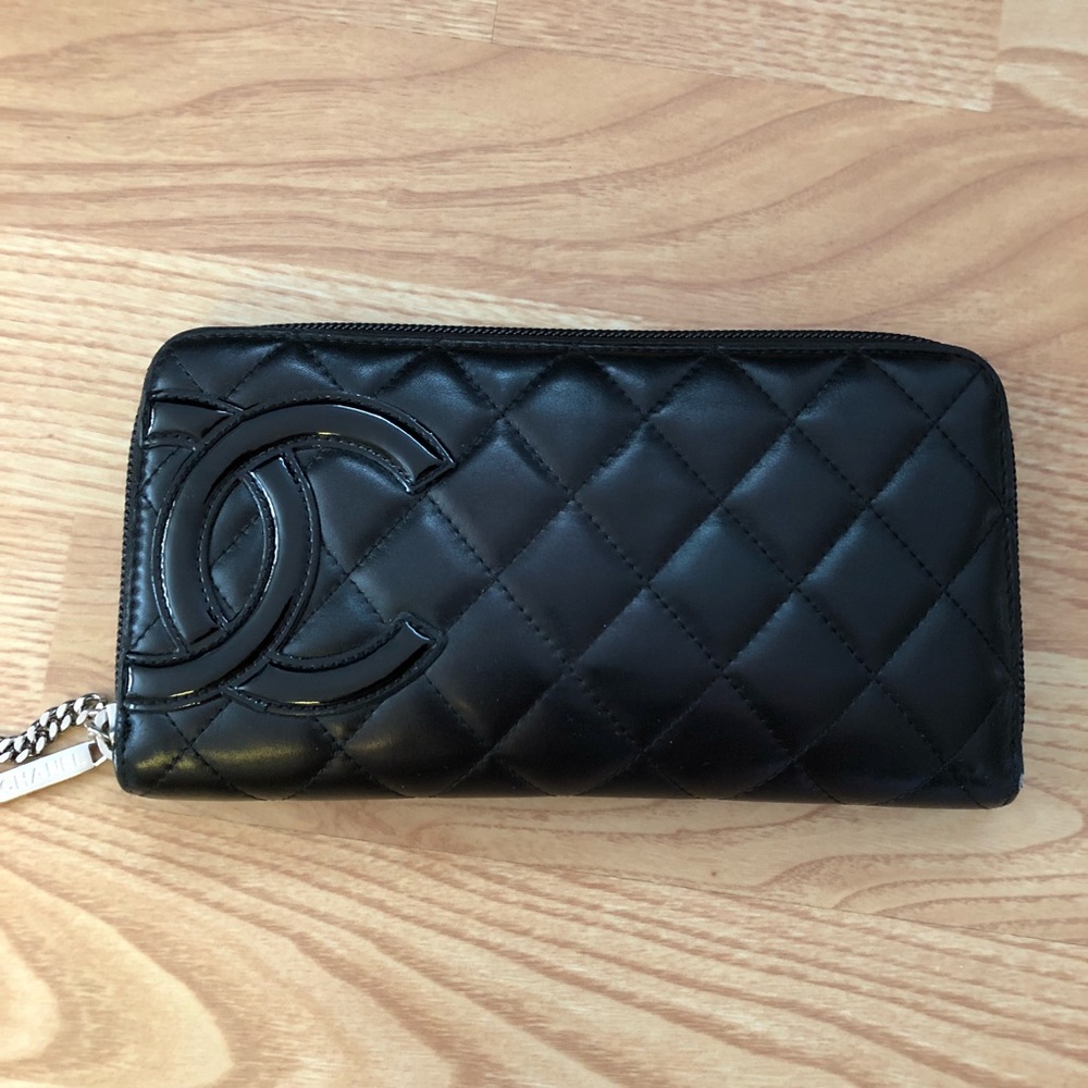 ❌SOLD❌CHANEL Cambon Zip Around Wallet